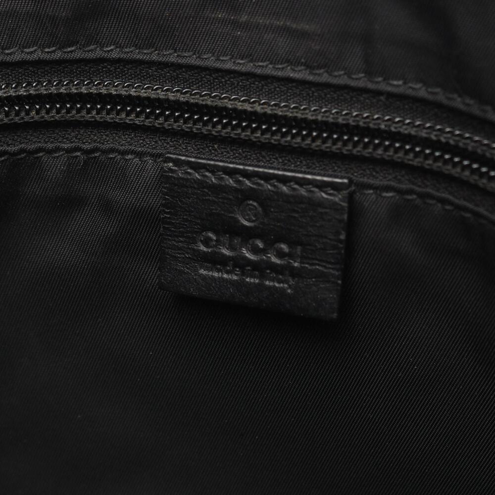 GUCCI Black Leather Tote Bag - Picture 4 of 10